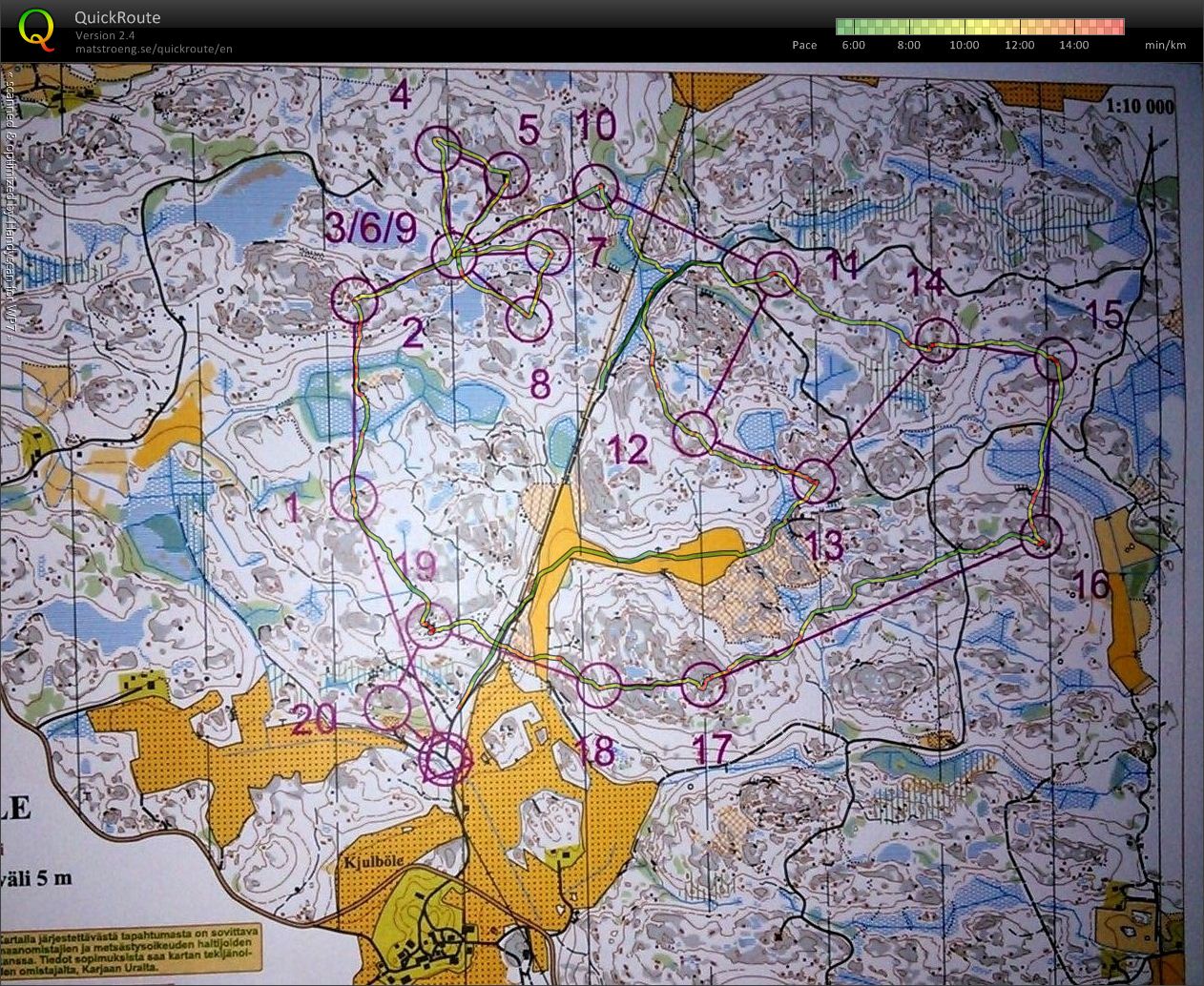 Kjulböle, yötreeni (06/04/2012)