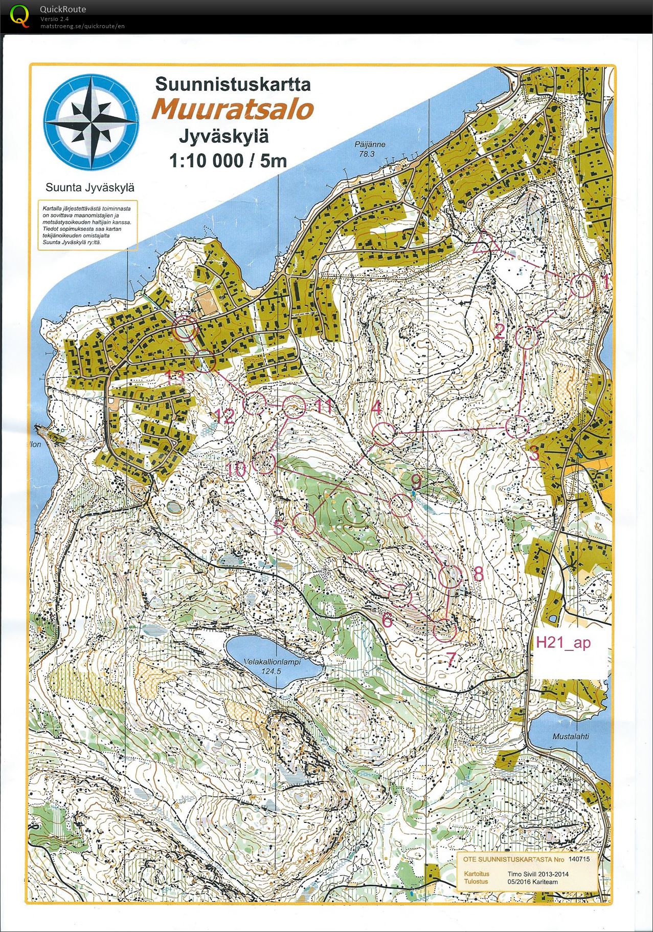 Muuratsalon keskiamatka ap (28/05/2016)